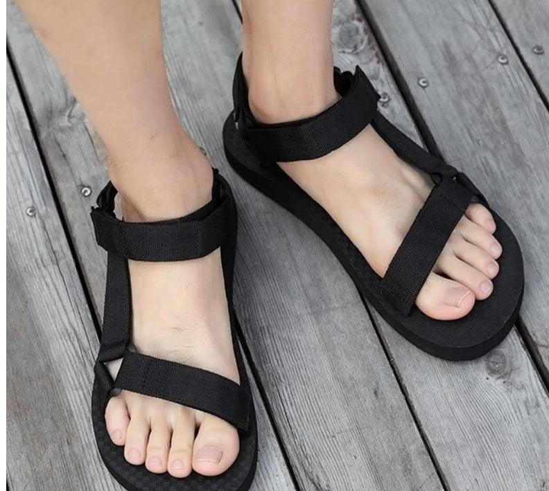Flat Heel Flat Flat Large Size Casual Beach Sandals For Women