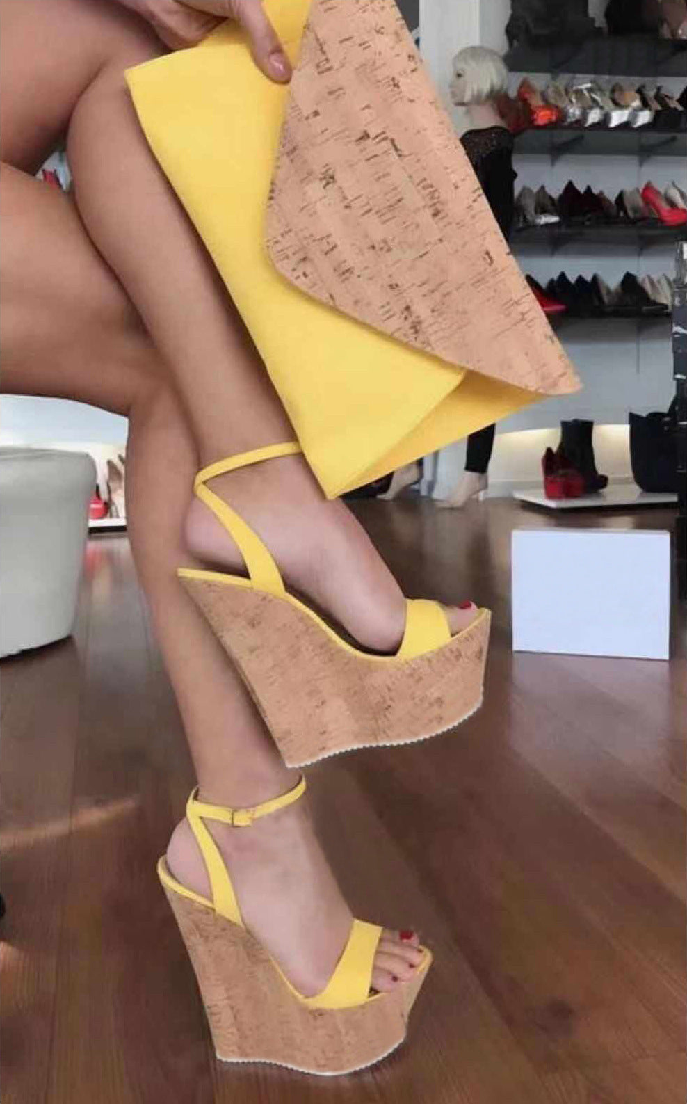 Buckle toe dress women sandals