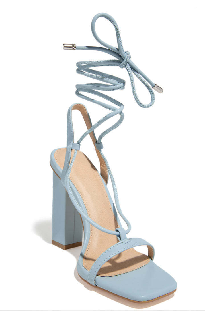 Sandales à Talon Carré Femme