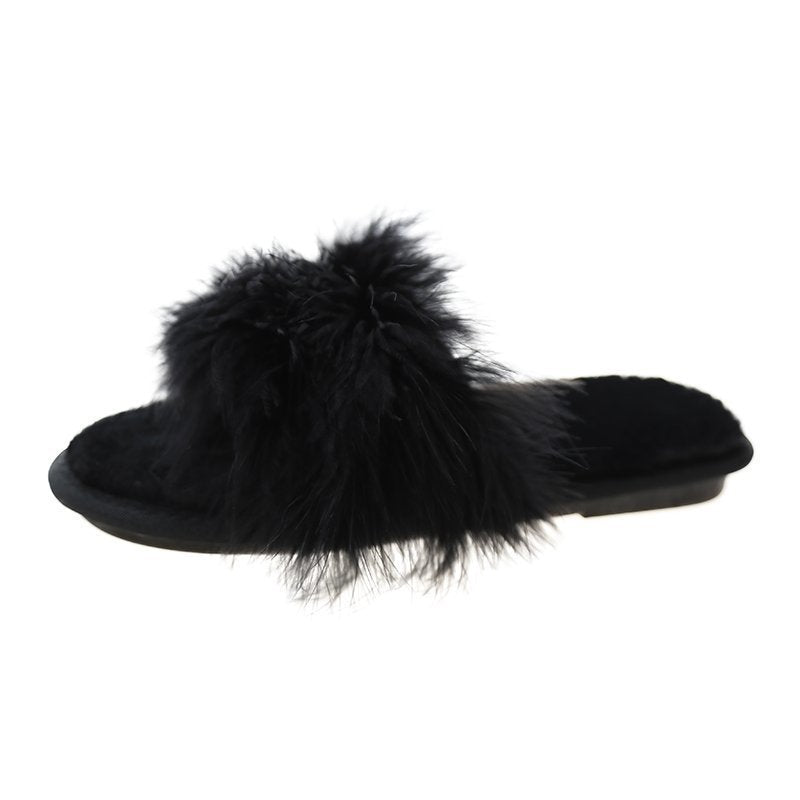 Fashion Casual Outdoor Furry Sandals For Women