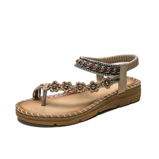 Bohemian Ethnic Style Platform Sandals For Women Comfortable