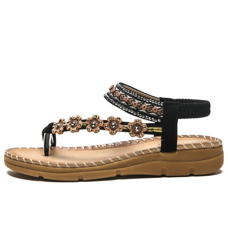 Bohemian Ethnic Style Platform Sandals For Women Comfortable