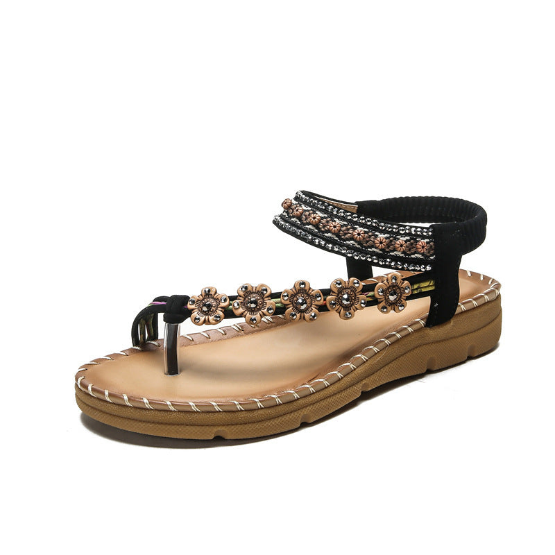 Bohemian Ethnic Style Platform Sandals For Women Comfortable
