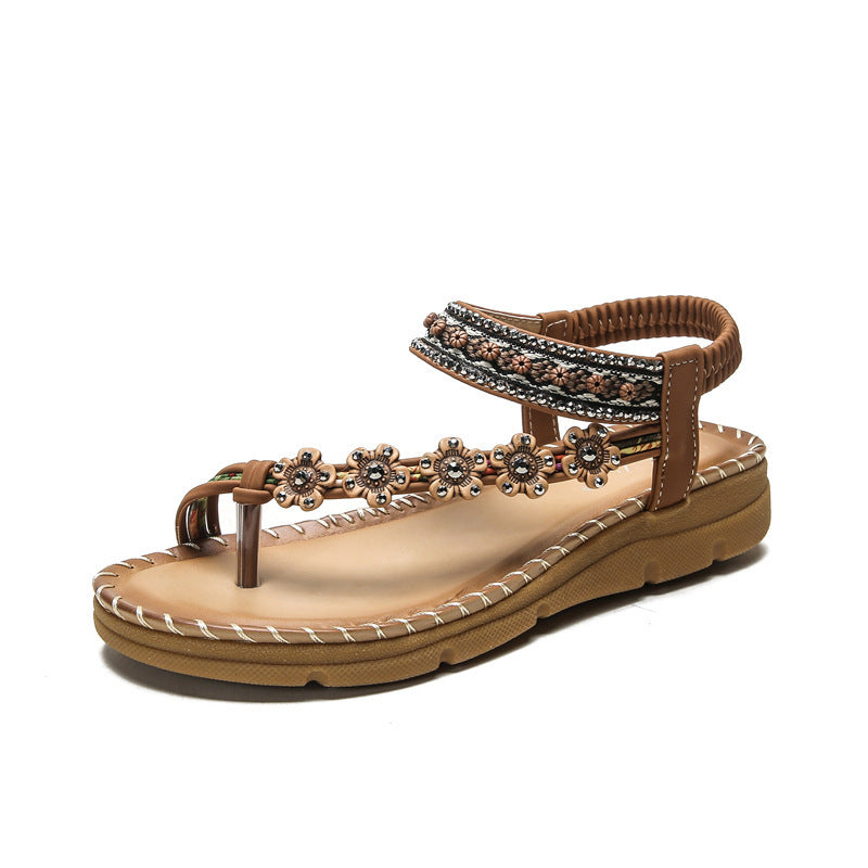 Bohemian Ethnic Style Platform Sandals For Women Comfortable