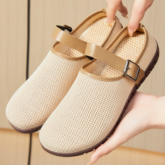 All-matching Vintage Soft Bottom Sandals For Women