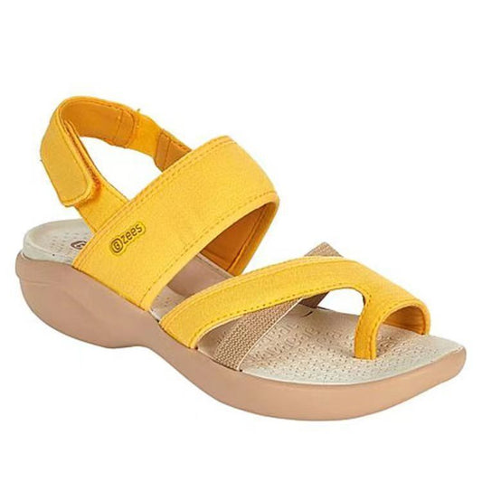 Large Sandals With Velcro Clip-toe Platform For Women On The Beach