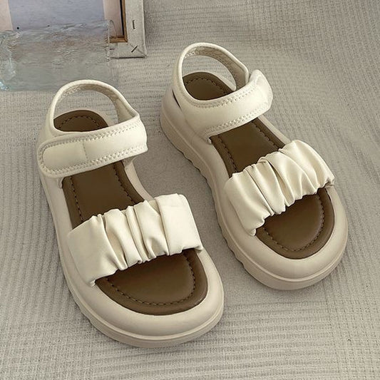 Sports Summer New Roman Sandals For Women Wear Thick Soles