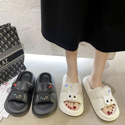 Feet Feeling Thick Soft Soled Sandals For Women